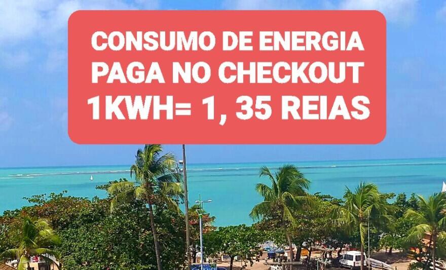 Na Beira Mar De Pajucara - Edificio Neo 2 - Apartamento Com 02 Quartos - Tem Varanda- Vista Lateral Do Mar - Avenida Doutor Antonio Gouveia 1081- Consumo Eletrico E Pago No Ckeck-Out 1Kwh E 1,35 Reias Maceió Εξωτερικό φωτογραφία